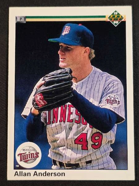 Allan Anderson - 1990 Upper Deck Baseball #219