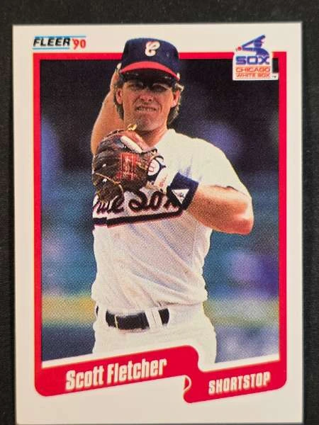 Scott Fletcher - 1990 Fleer #531