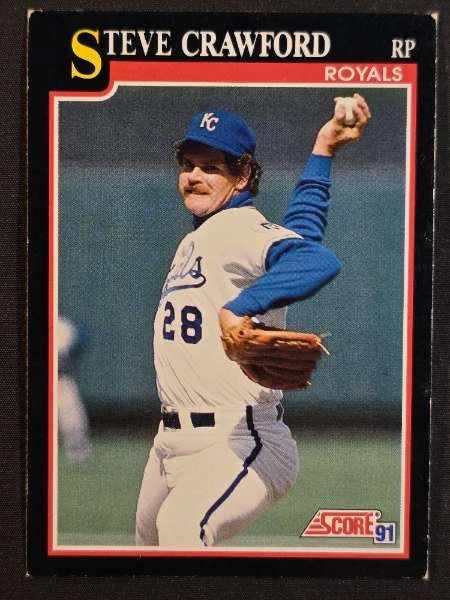 Steve Crawford - 1991 Score #287