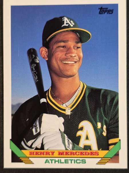 Henry Mercedes - 1993 Topps #602