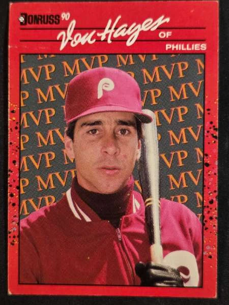 Von Hayes - 1990 Donruss #BC-25
