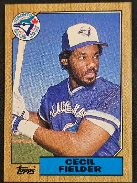 Cecil Fielder - 1987 Topps Tiffany #178