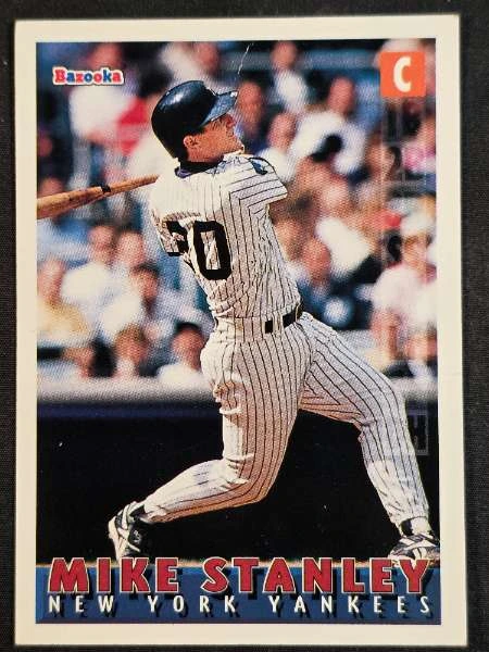 Mike Stanley - Metal Universe / Bazooka / Topps Gold #24
