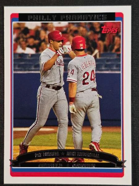 Pat Burrell / Mike Lieberthal - Topps #650