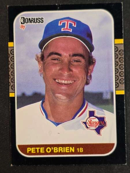 Pete O'Brien - 1987 Donruss / 1991 Bowman #259