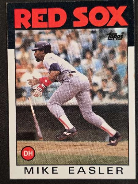 Mike Easler - 1986 Topps Baseball #477