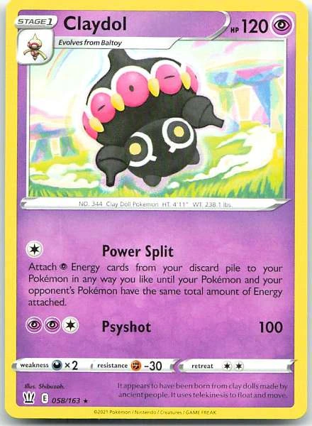Claydol - Battle Styles #058/163