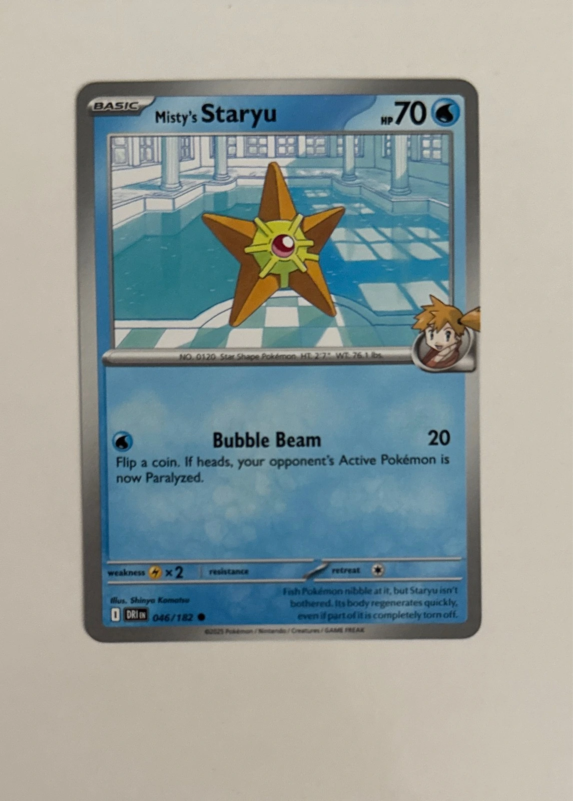 Misty's Staryu - Scarlet & Violet—Prismatic Evolutions #046/182