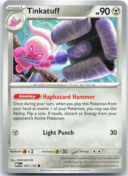 Tinkatuff - Mega Evolution #097/132