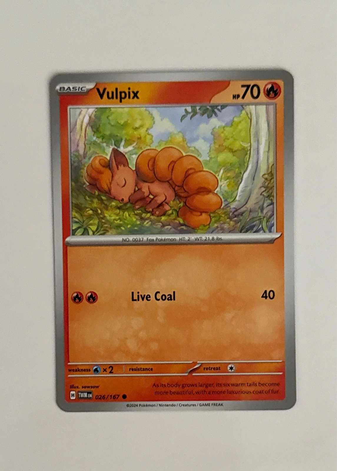 Vulpix - Twilight Masquerade #026/167