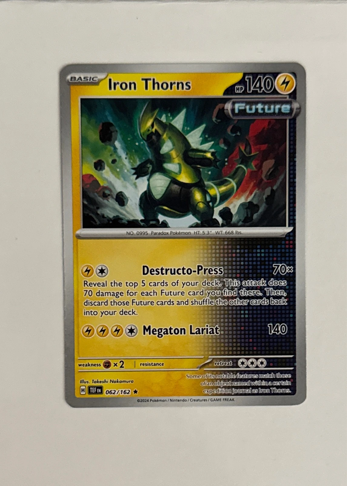 Iron Thorns - Temporal Forces #062/162