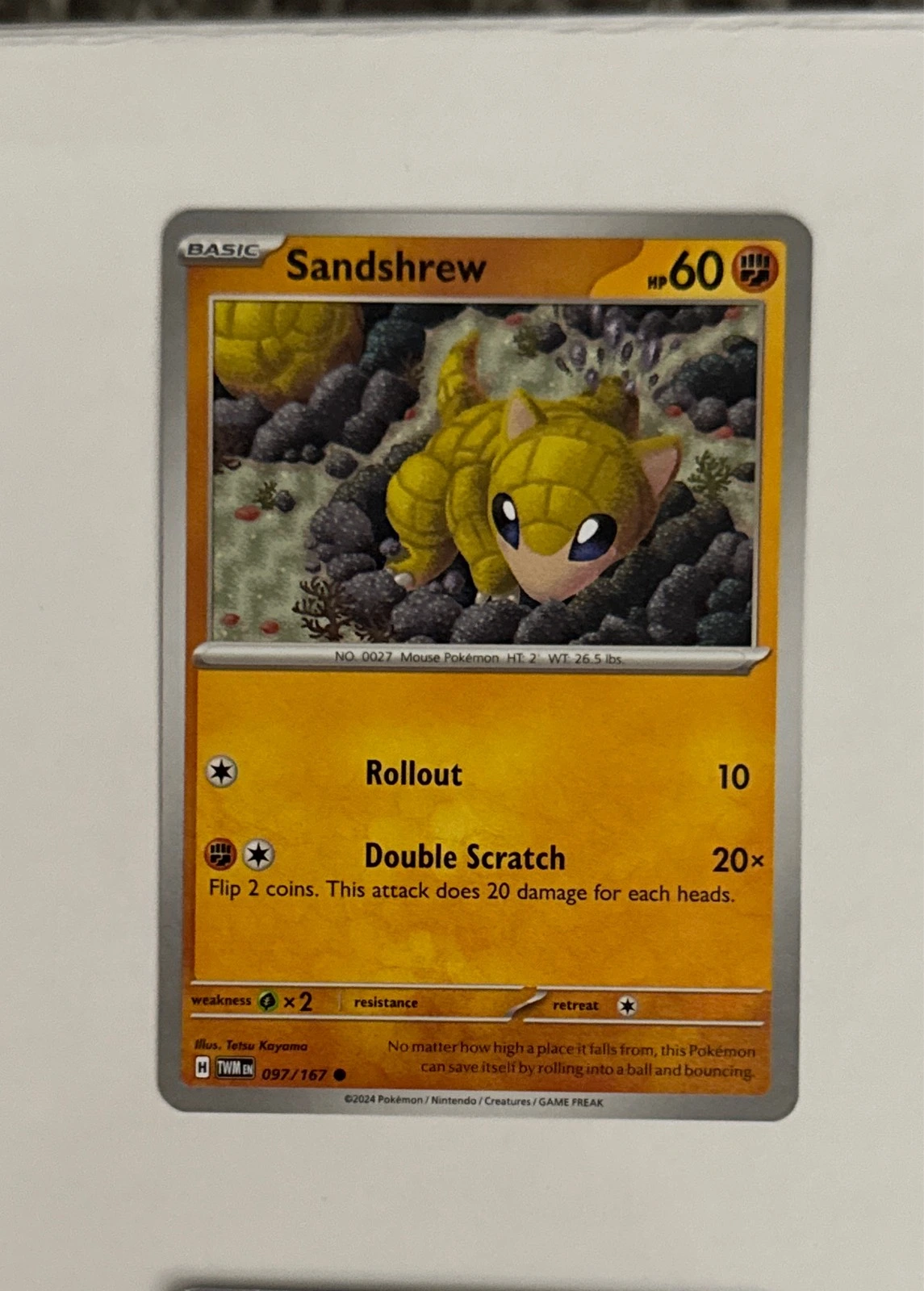 Sandshrew - Twilight Masquerade #097/167