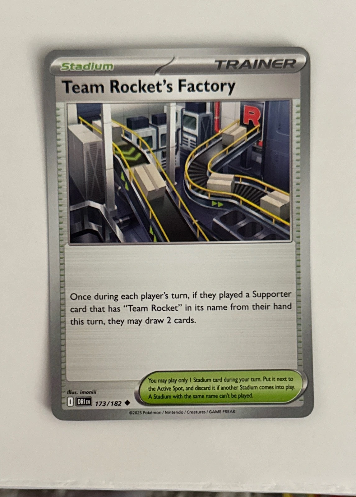 Team Rocket's Factory - Surging Sparks #173/182