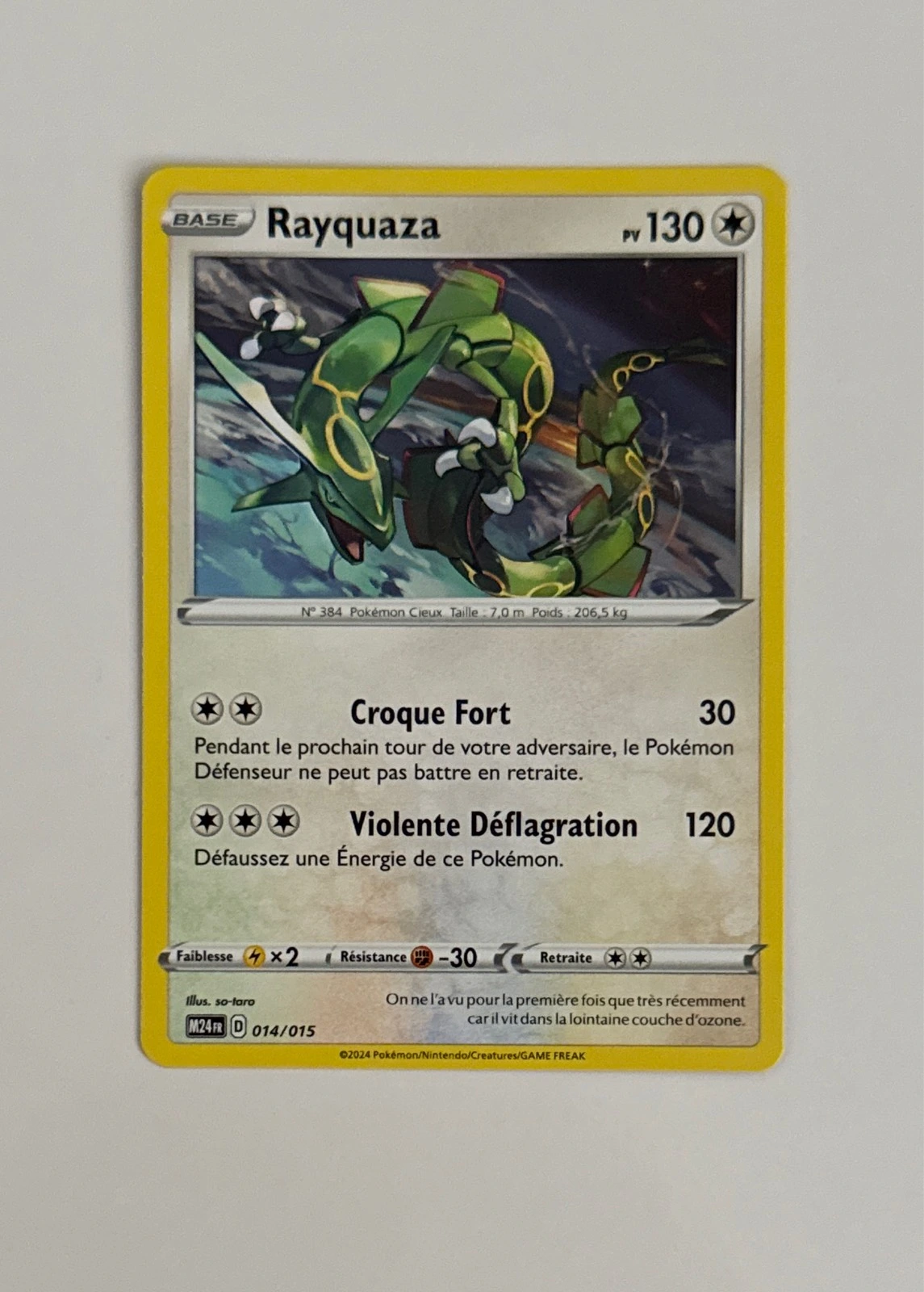 Rayquaza - McDonald's Collection 2024 #014/015