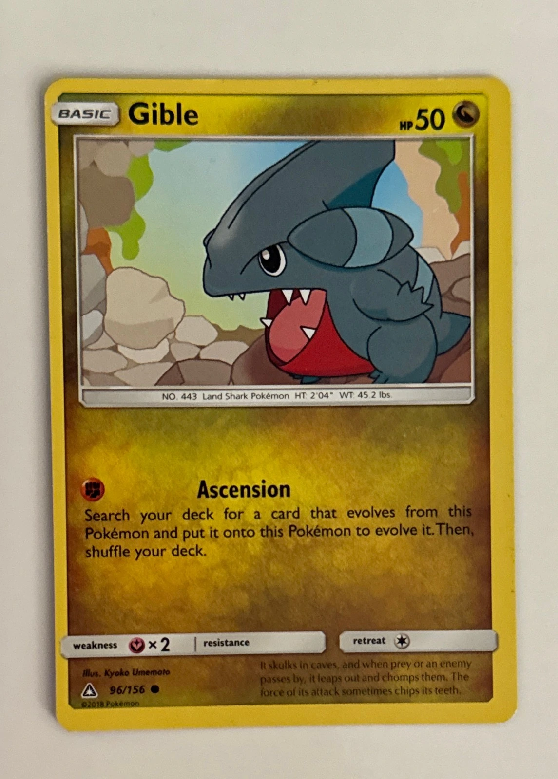 Gible - Ultra Prism #96/156