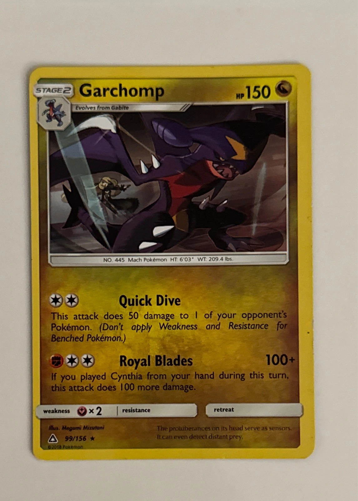 Garchomp - Ultra Prism #99/156