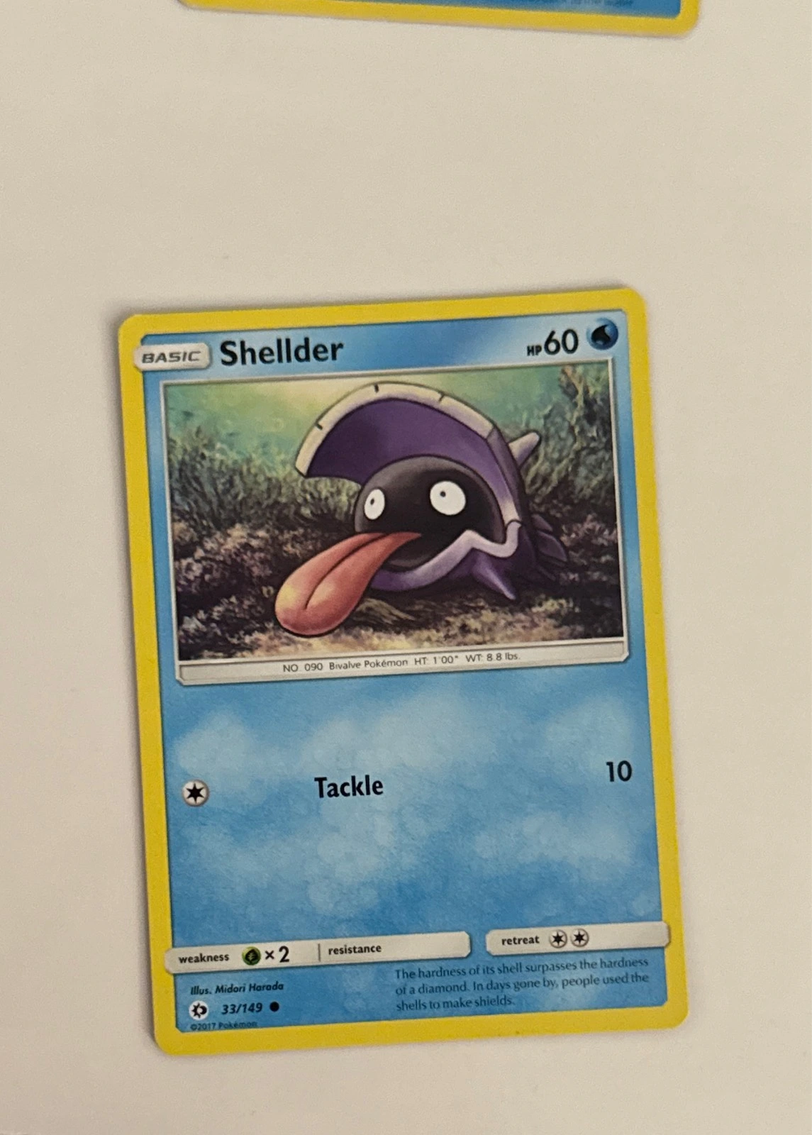 Shellder - Sun & Moon #33/149