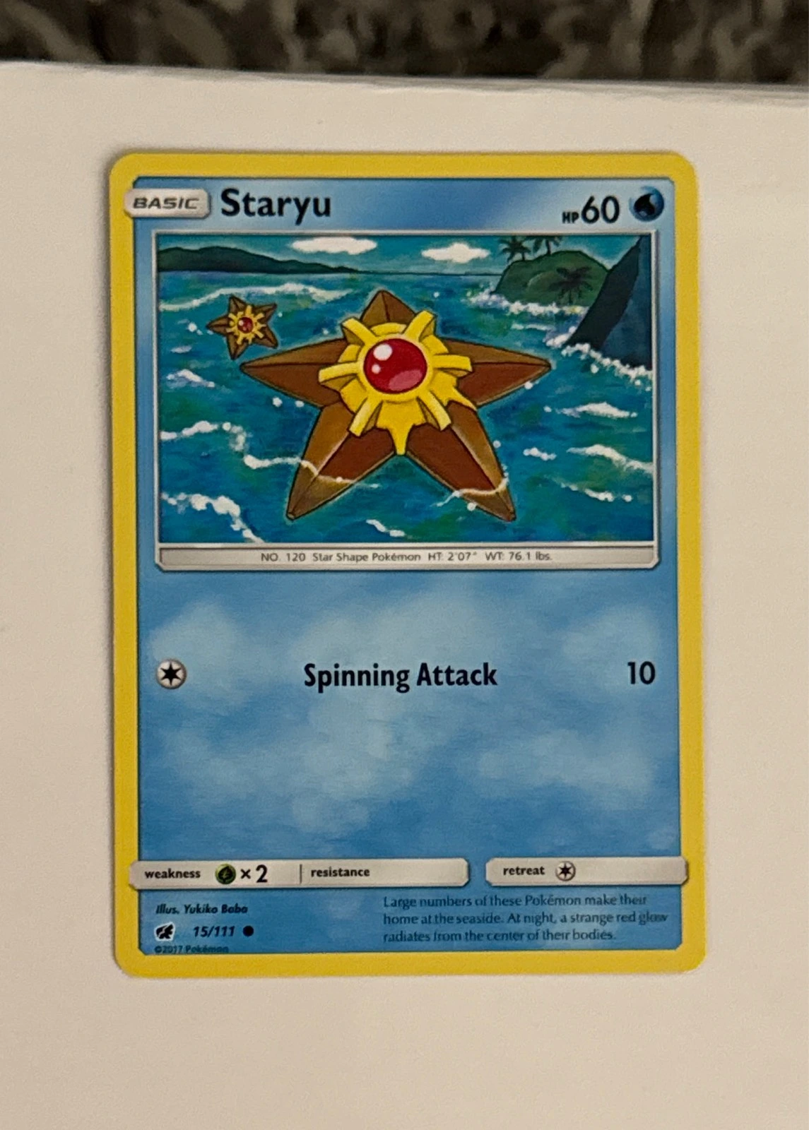 Staryu - Crimson Invasion #15/111
