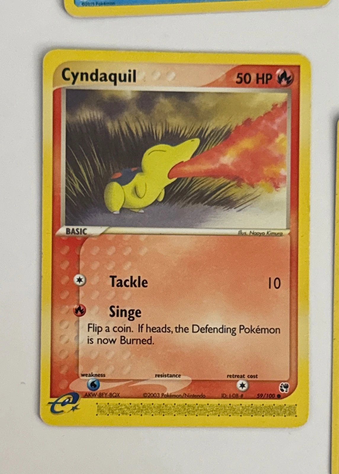 Cyndaquil - Expedition Base Set #59/100
