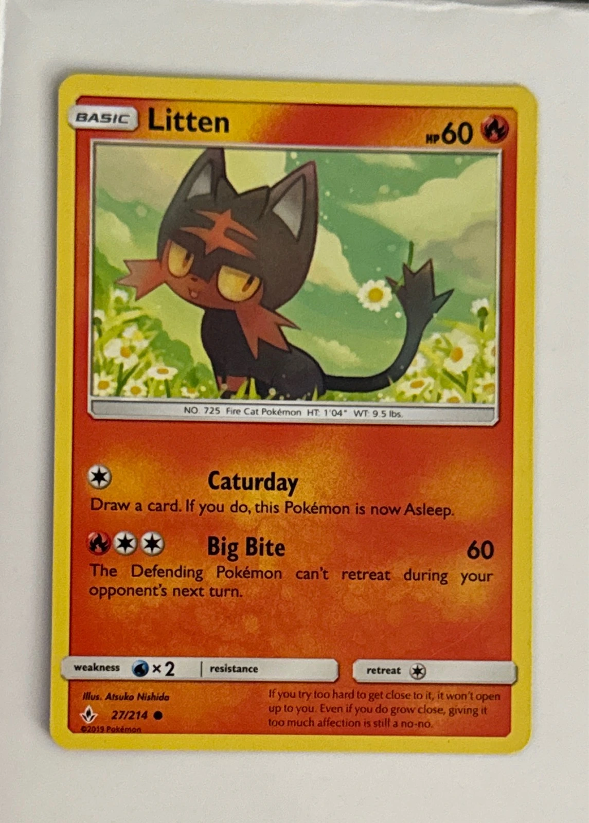 Litten - Team Up #27/214