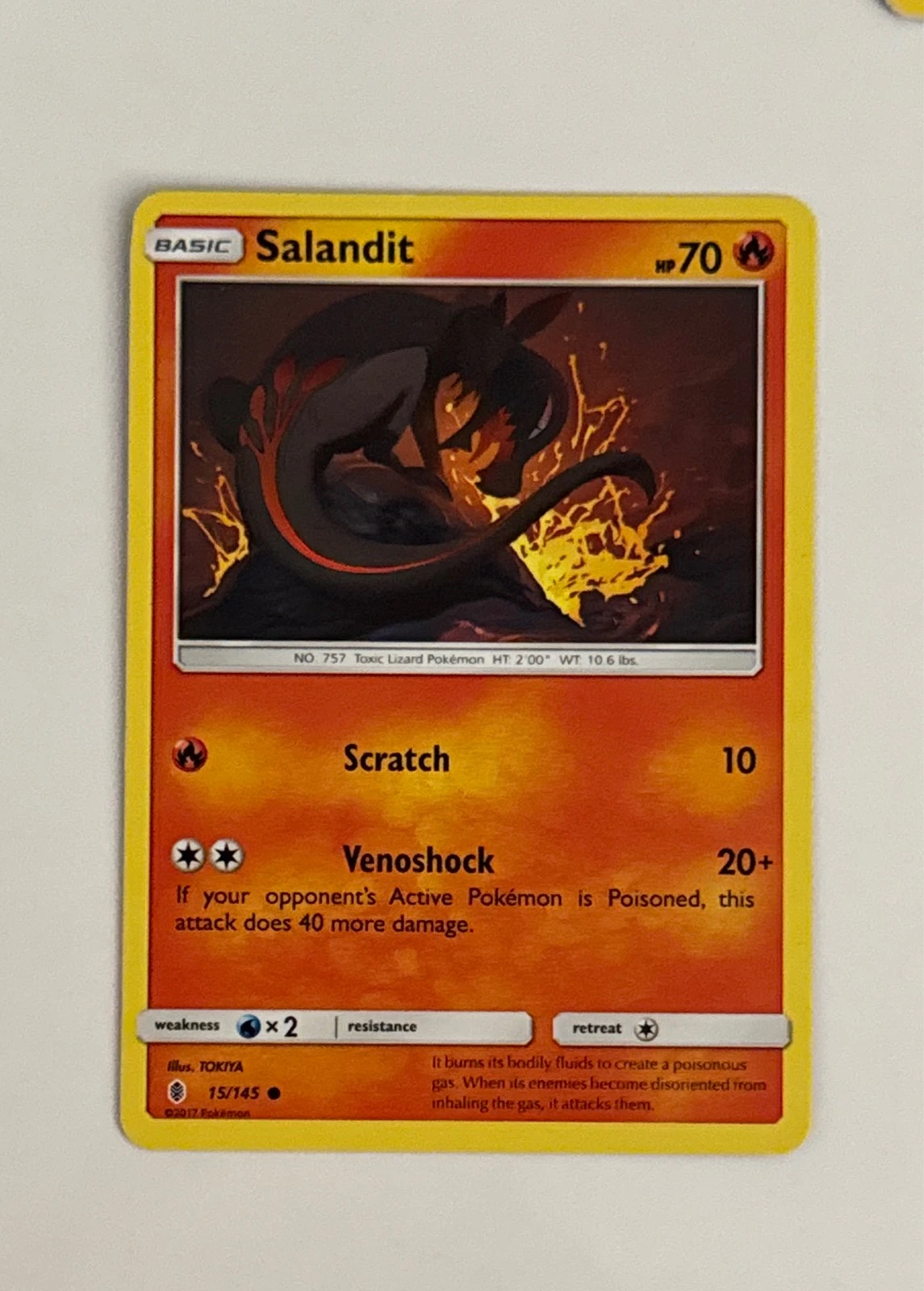 Salandit - Sun & Moon #15/145
