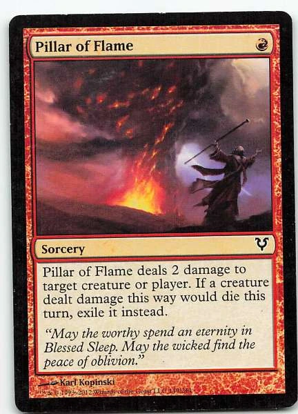 Pillar of Flame - Jumpstart 2022, Iconic Masters, FNM Promos #139/244