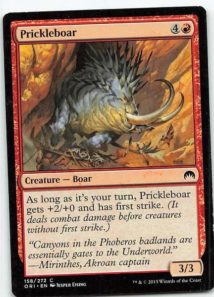 Prickleboar - Magic Origins #158/272