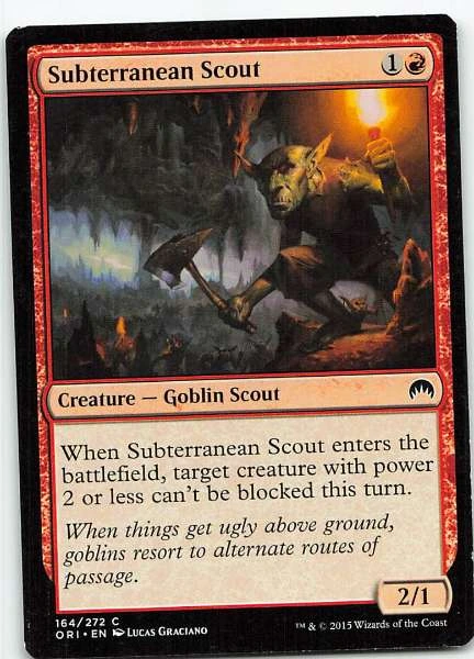 Subterranean Scout - Magic Origins #164/272