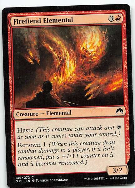 Firefiend Elemental - Magic Origins #146/272