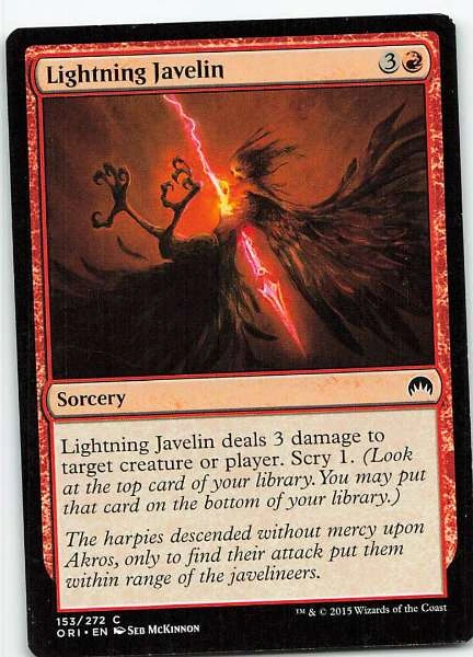 Lightning Javelin - Magic Origins #153/272