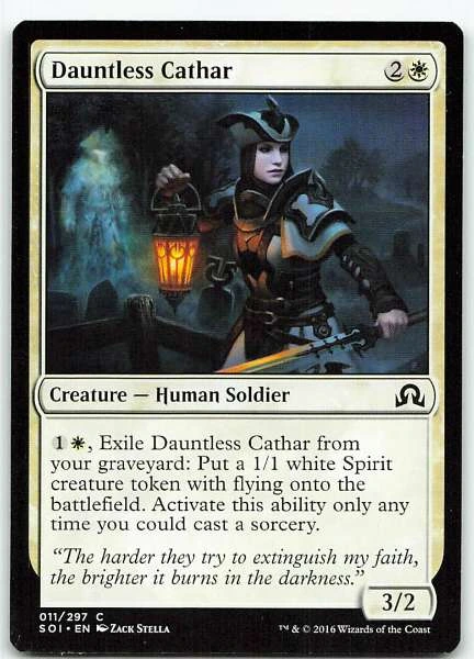 Dauntless Cathar - Shadows over Innistrad #011/297