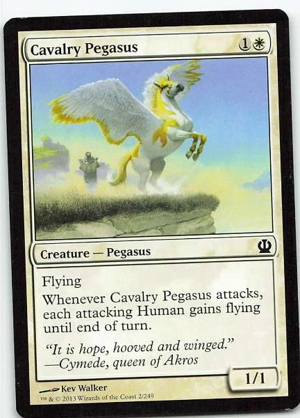 Cavalry Pegasus - Theros #2/249