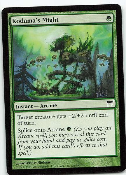 Kodama's Might - Champions of Kamigawa #224/306