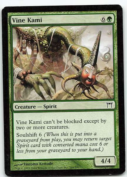 Vine Kami - Champions of Kamigawa, Betrayers of Kamigawa, Saviours of Kamigawa #249/306
