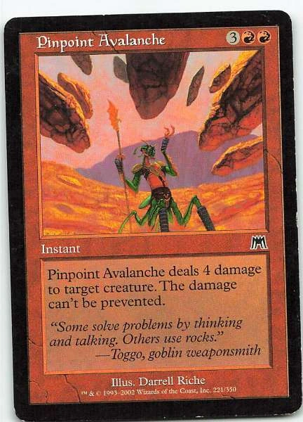 Pinpoint Avalanche - Onslaught #221/350
