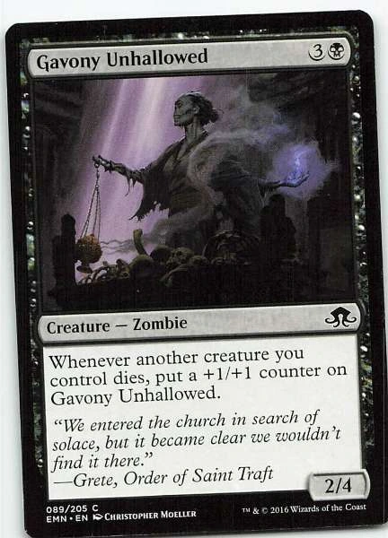 Gavony Unhallowed - Eldritch Moon #089/205