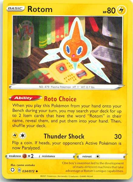 Rotom - Shining Fates #034/072