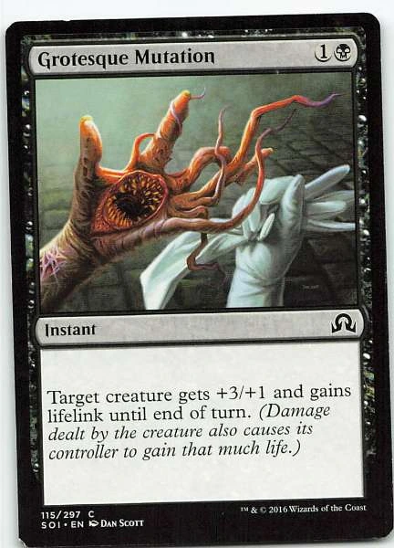 Grotesque Mutation - Shadows over Innistrad #115/297