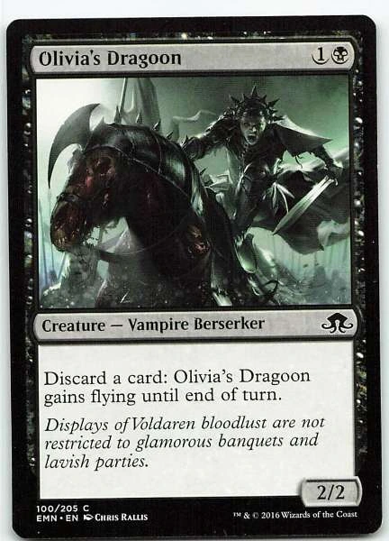 Olivia's Dragoon - Eldritch Moon #100/205