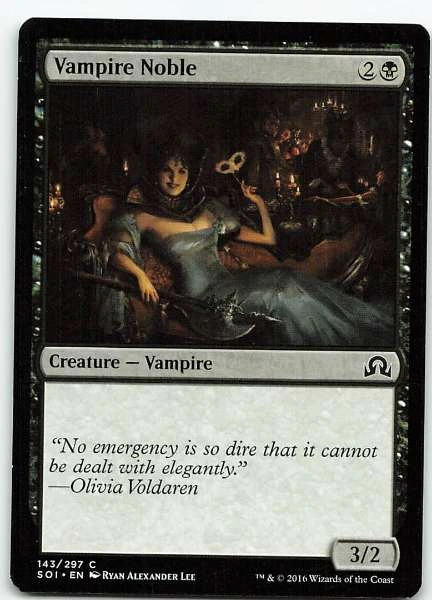 Vampire Noble - Shadows over Innistrad #143/297