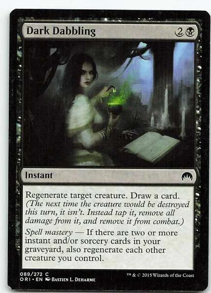 Dark Dabbling - Magic Origins #089/272