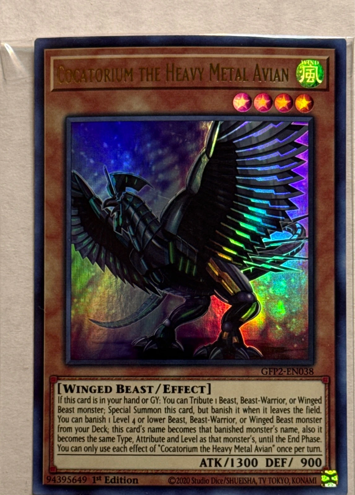 Cocatorium the Heavy Metal Avian - Ghosts From the Past: The 2nd Haunting #GFP2-EN038