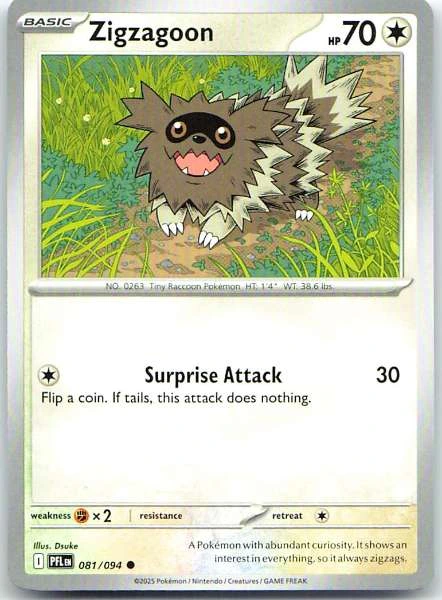 Zigzagoon - Phantasmal Flames #081/094
