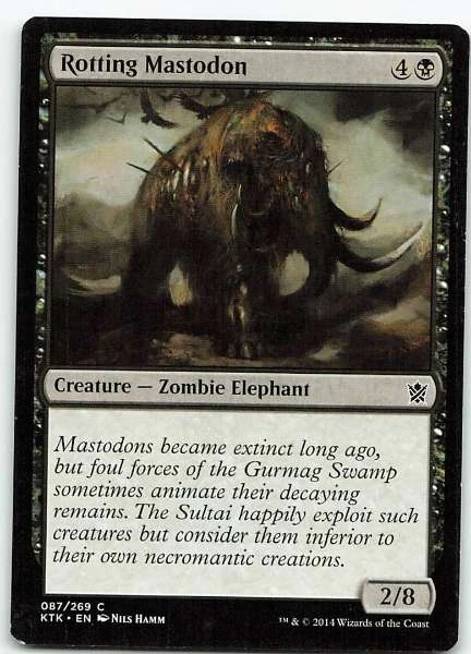 Rotting Mastodon - Khans of Tarkir #087/269