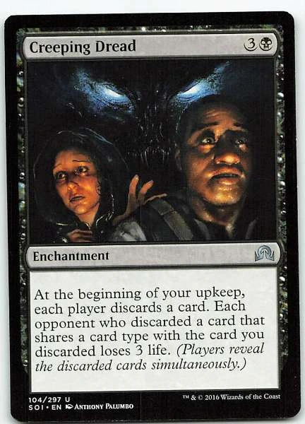 Creeping Dread - Shadows over Innistrad #104/297