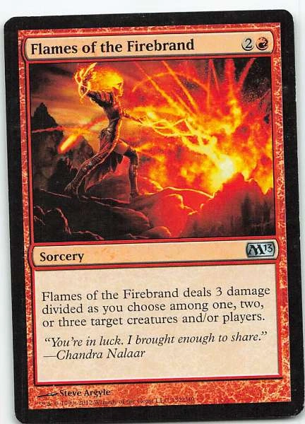Flames of the Firebrand - Magic 2013 #132/249