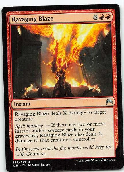 Ravaging Blaze - Magic Origins #159/272
