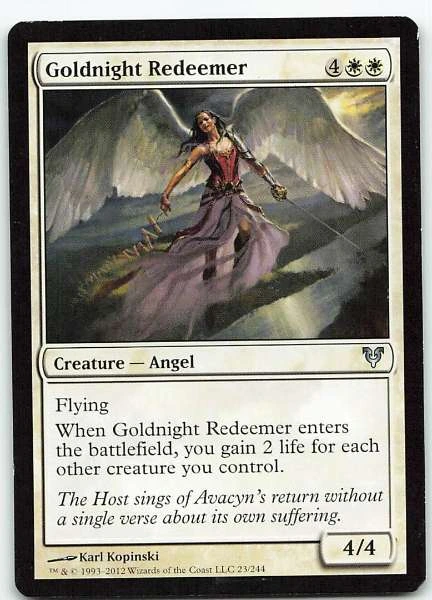 Goldnight Redeemer - Avacyn Restored #23/244