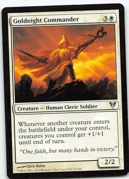Goldnight Commander - The List Reprints #22/244