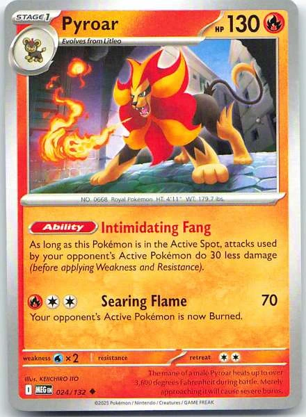 Pyroar - XY #024/132